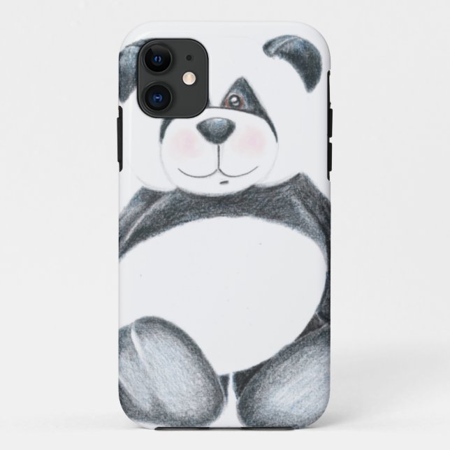 Funda De Case-Mate Para iPhone Panda Bear Picture iPhone (Reverso)
