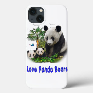 Funda Para iPhone 13 panda beras