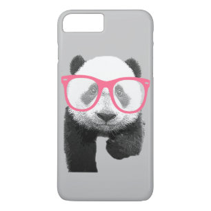 Funda Para iPhone 8 Plus/7 Plus Panda con el teléfono divertido lindo 7 de los