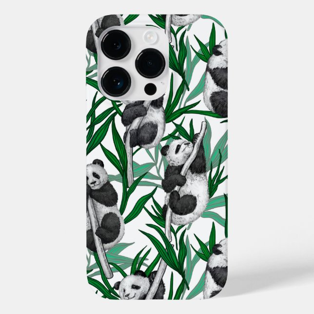 Funda De Case-Mate Para iPhone Panda cubs on (Reverso )