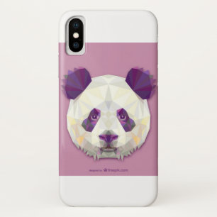 Funda Para iPhone X Panda del pixel