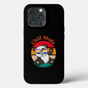 Funda Para iPhone 13 Pro Panda en Modo Relajado
