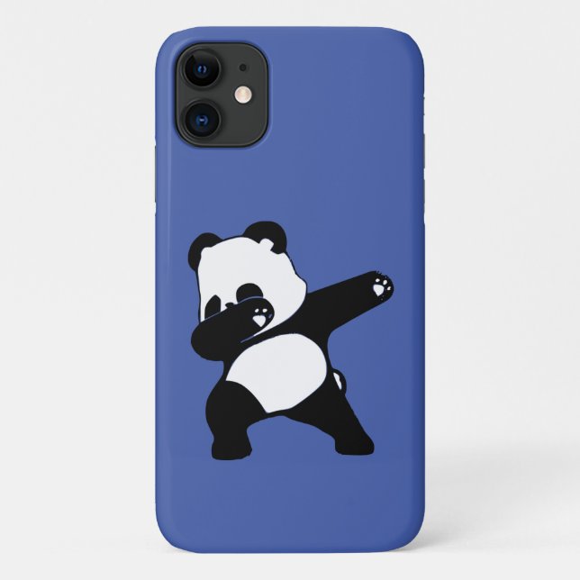 Funda De Case-Mate Para iPhone Panda haciendo dab (Reverso)
