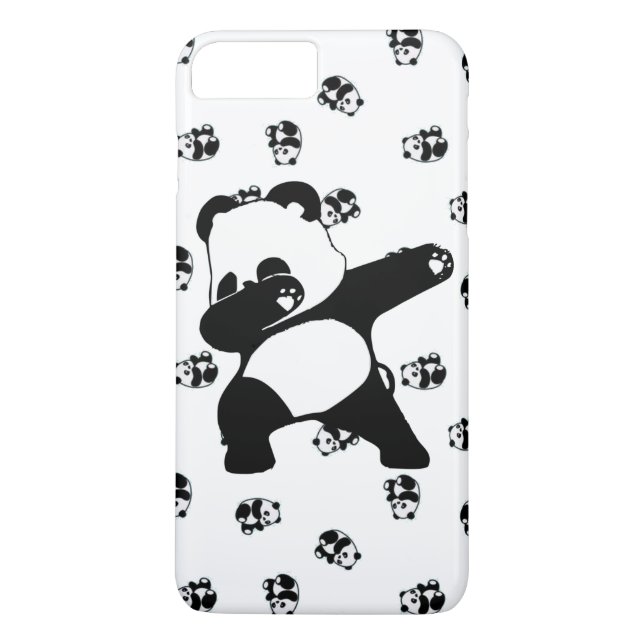 Funda De Case-Mate Para iPhone Panda haciendo dabbing   (Reverso)