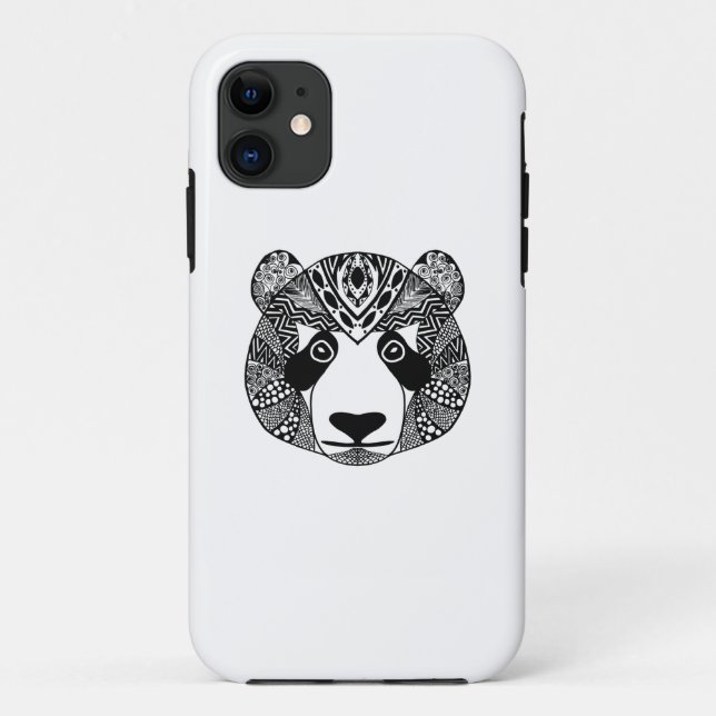 Funda De Case-Mate Para iPhone Panda inspirada (Reverso)