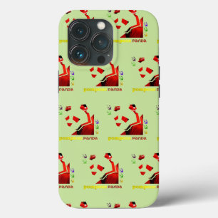 Funda Para iPhone 13 Pro panda pomposa