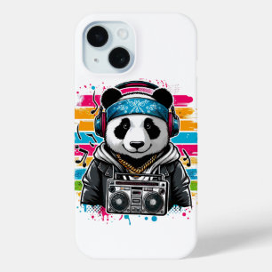 Funda Para iPhone 15 Panda Rapper