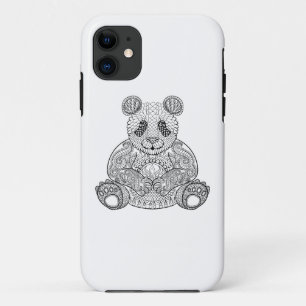 Funda Para iPhone 11 Panda tribal inspirada