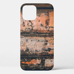 Funda Para iPhone 12 Panel de Brown y naranja