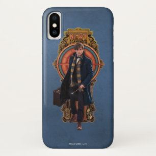 Funda Para iPhone X Panel de estilo Art Nouveau de NEWT SCAMANDER™