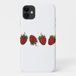 Funda Para iPhone 11 Panel de Fresa