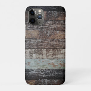 Funda Para iPhone 11 Pro Panel de Madera   Rústico