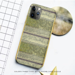 Funda Para iPhone 11 Pro Paneles dorados
