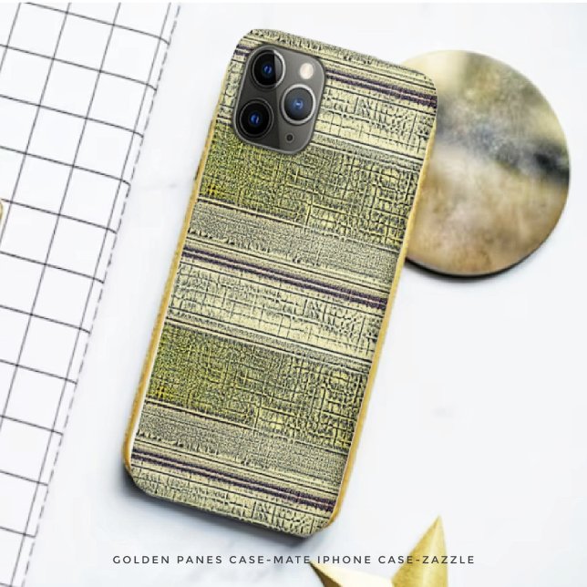 Funda De Case-Mate Para iPhone Paneles dorados (Subido por el creador)