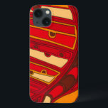 Funda Para iPhone 13 Paneles Naranjas abstractos<br><div class="desc">Un sueño surrealista,  estos paneles naranjas abstractos de colores vivos parecen cera derretida fluyendo a través de un lienzo. Una creación de Jennifer Goldberger,  este trabajo es asombroso en su uso imaginativo del color y las líneas.  ¡Pida la suya hoy!</div>