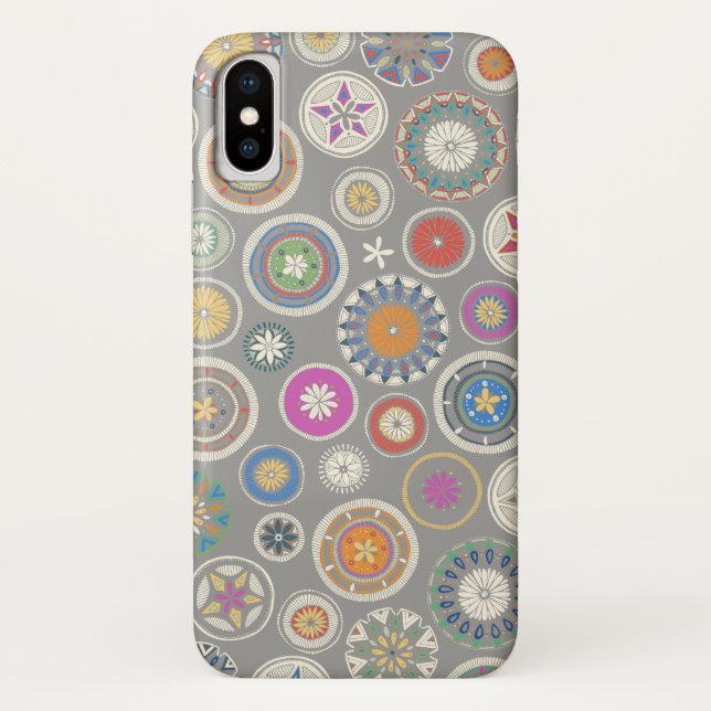 Funda De Case-Mate Para iPhone pango mandala pewer (Reverso)