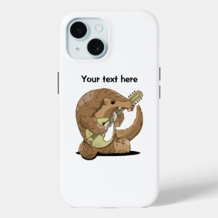 Funda Para iPhone 15 Pangolin tocando instrumento musical