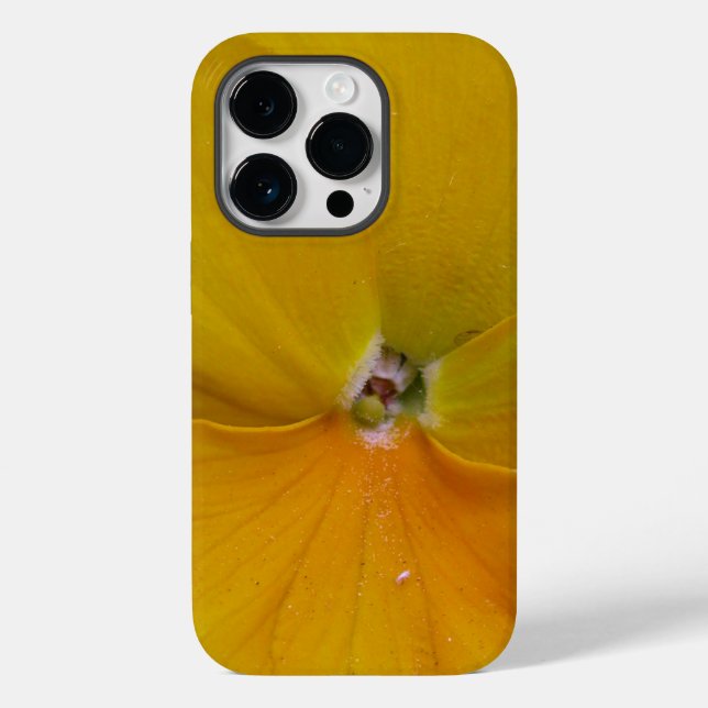 Funda De Case-Mate Para iPhone Panorama amarillo (Reverso )