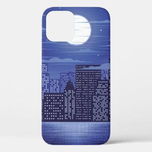 Funda Para iPhone 12 Panorama ciudad del abstracto del ilustracion de l