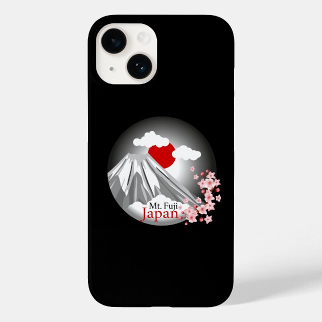 Funda De Case-Mate Para iPhone Panorama Resumen De Mt. Fuji (Reverso )