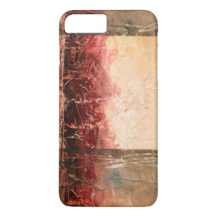 Funda Para iPhone 8 Plus/7 Plus Panorama rojo abstracto
