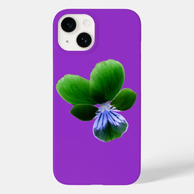 Funda De Case-Mate Para iPhone Panorama verde (Reverso )