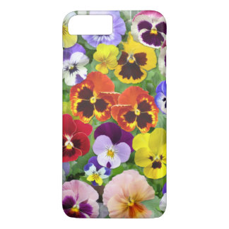 Funda Para iPhone 8 Plus/7 Plus Pansies coloridos