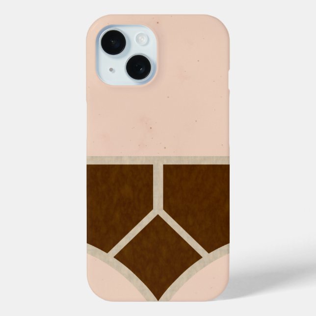 Funda De Case-Mate Para iPhone Pantalones delanteros Retro Y (Reverso )