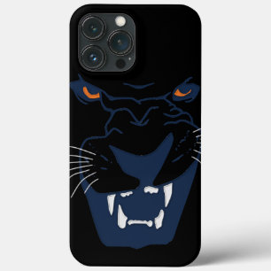 Funda Para iPhone 13 Pro Max Pantera azul y negro