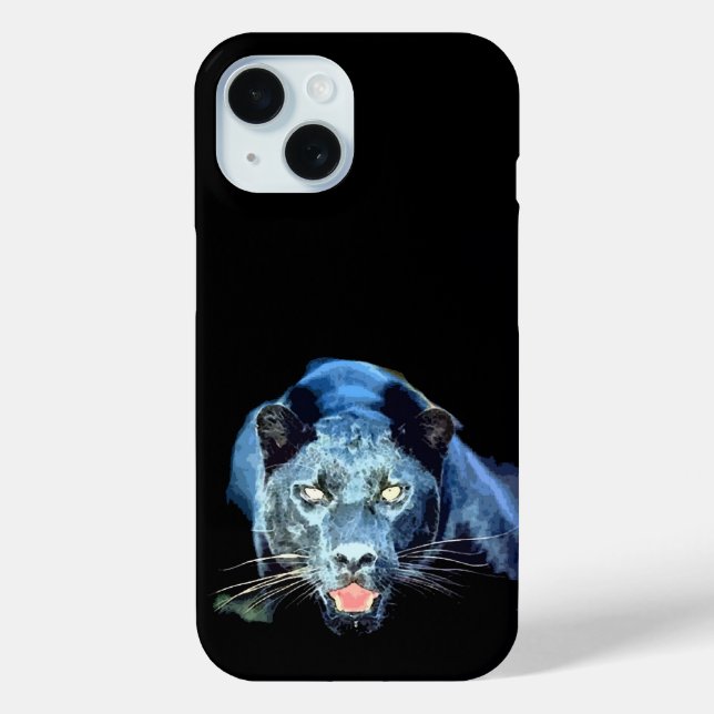 Funda De Case-Mate Para iPhone Pantera negra especial Jaguar (Reverso )
