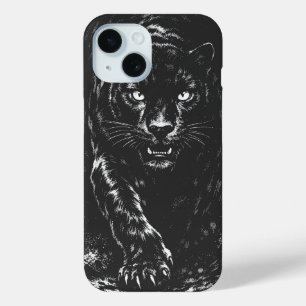 Funda Para iPhone 15 Pantera Negra — por BurnsInHell