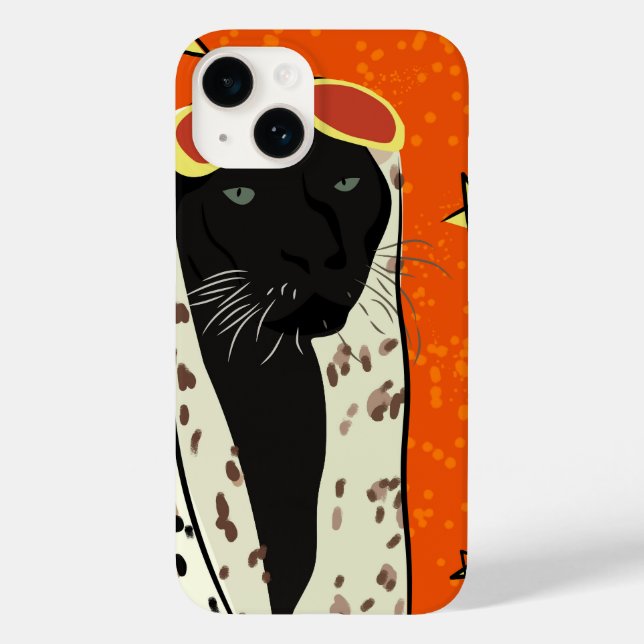 Funda De Case-Mate Para iPhone Panther en el estilo (Reverso )