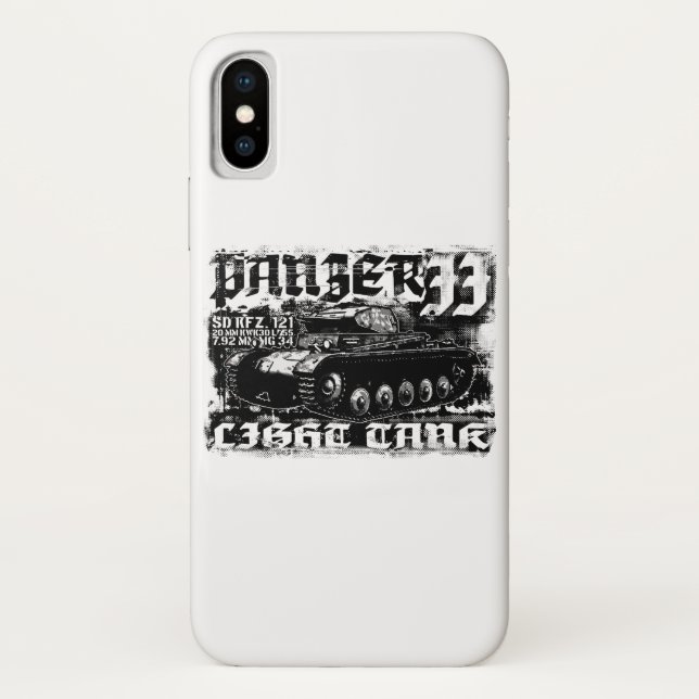 Funda De Case-Mate Para iPhone Panzer II (Reverso)