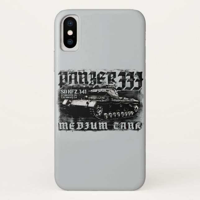 Funda De Case-Mate Para iPhone Panzer III (Reverso)