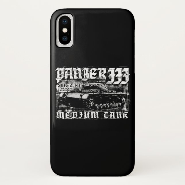 Funda De Case-Mate Para iPhone Panzer III (Reverso)