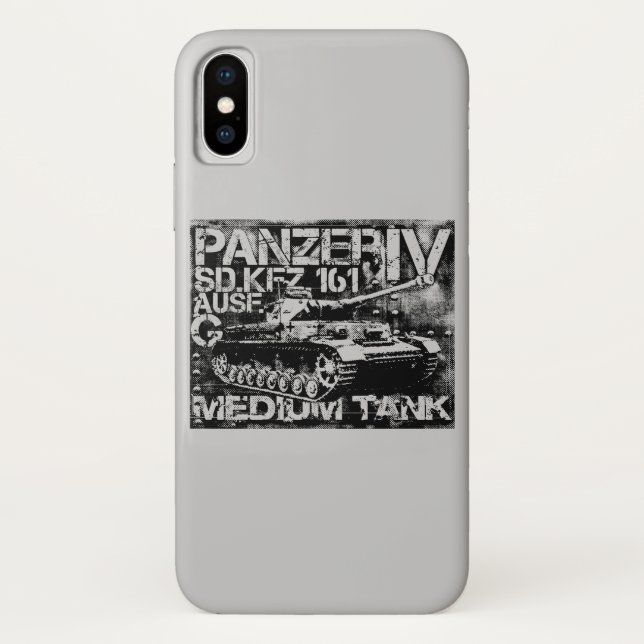 Funda De Case-Mate Para iPhone Panzer IV (Reverso)