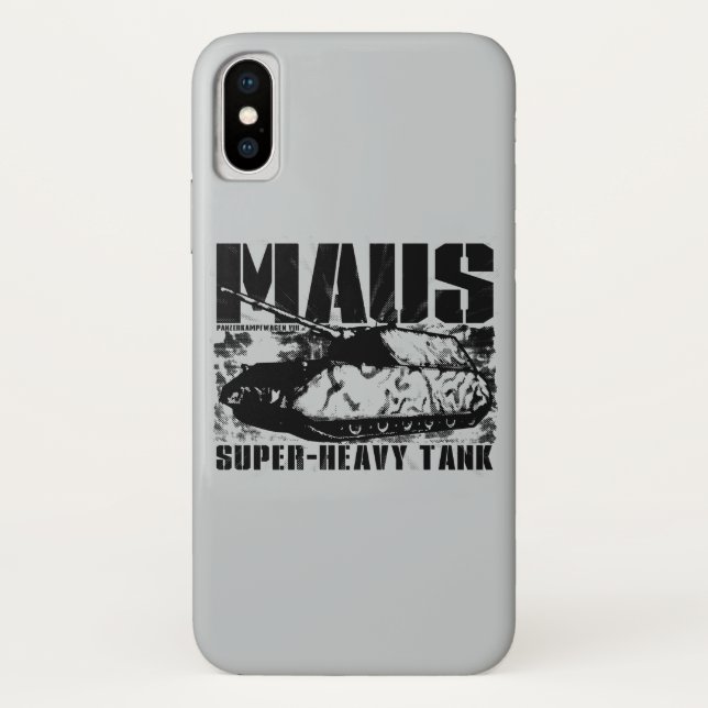 Funda De Case-Mate Para iPhone Panzer VIII Maus (Reverso)