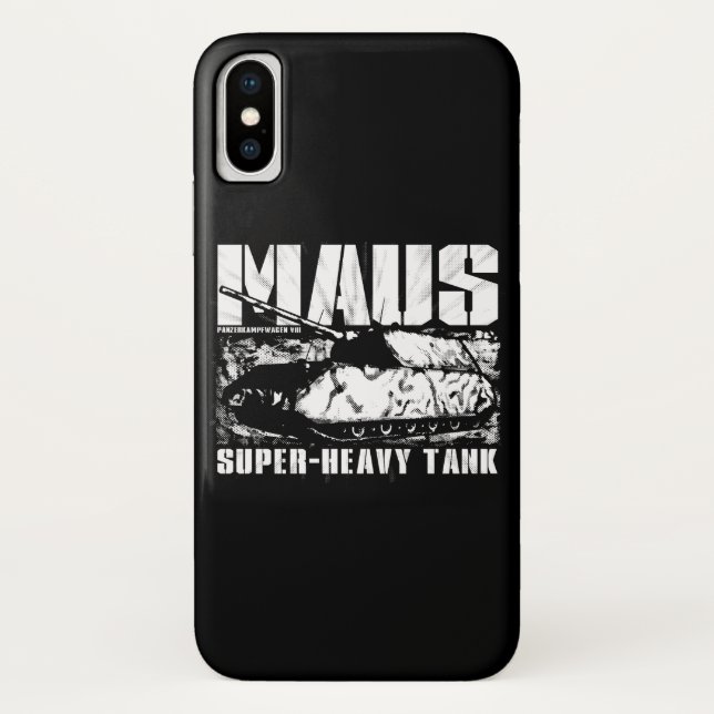 Funda De Case-Mate Para iPhone Panzer VIII Maus (Reverso)