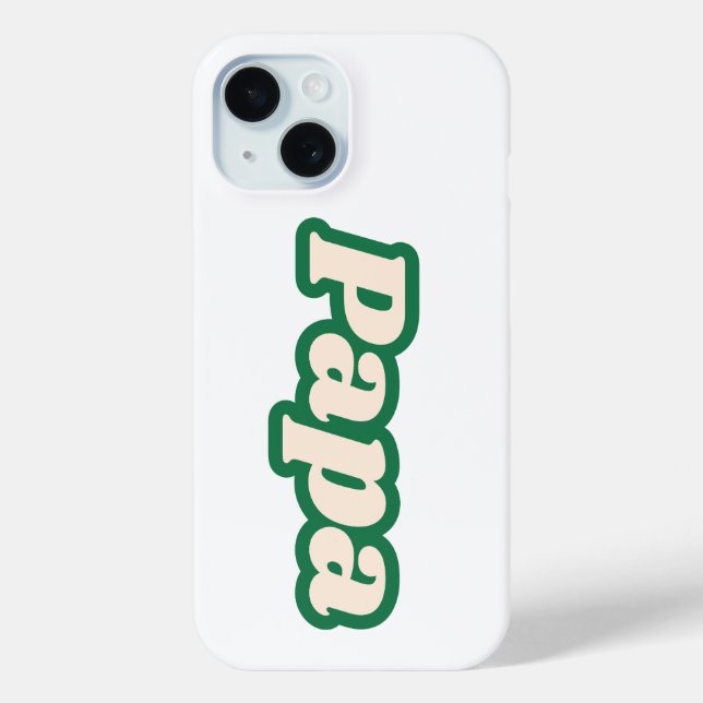 Funda De Case-Mate Para iPhone Papá | Abuelo, padre (Reverso )