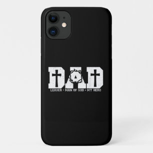 Funda Para iPhone 11 Papá Bendito Padre Cruz Cristiano Religioso Padre