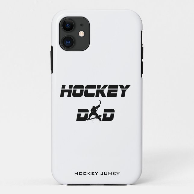 FUNDA DE Case-Mate PARA iPhone PAPÁ DEL HOCKEY (Reverso)