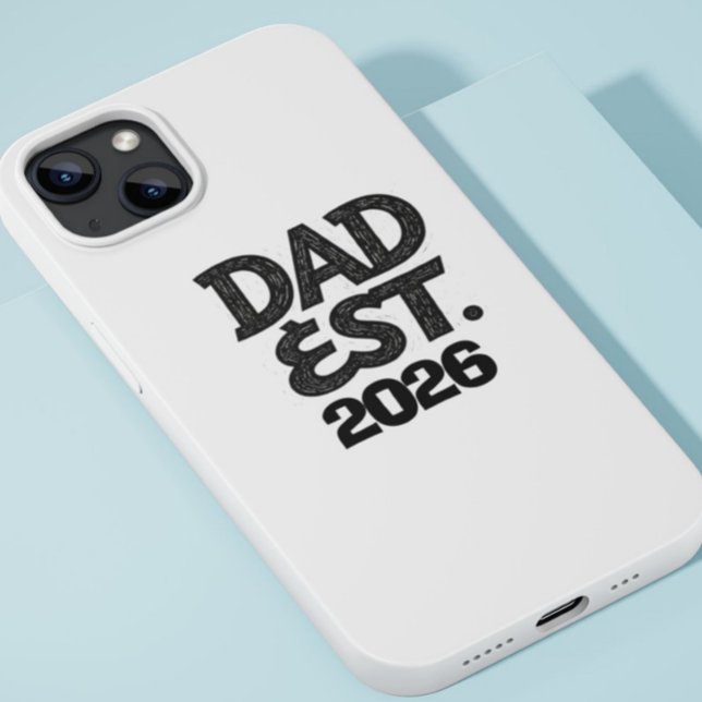 Funda De Case-Mate Para iPhone Papá desde 2026 Orgulloso Padre Desde (Dad Est 2026 Proud Father Since Case-Mate iPhone Case
)