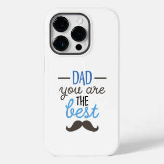 Funda Para iPhone 14 Pro De Case-Mate Papá eres el mejor regalo divertido del Día del Pa