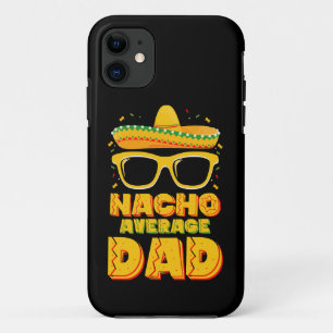 Funda Para iPhone 11 Papá no promedio Cinco De Mayo Familia coincidente