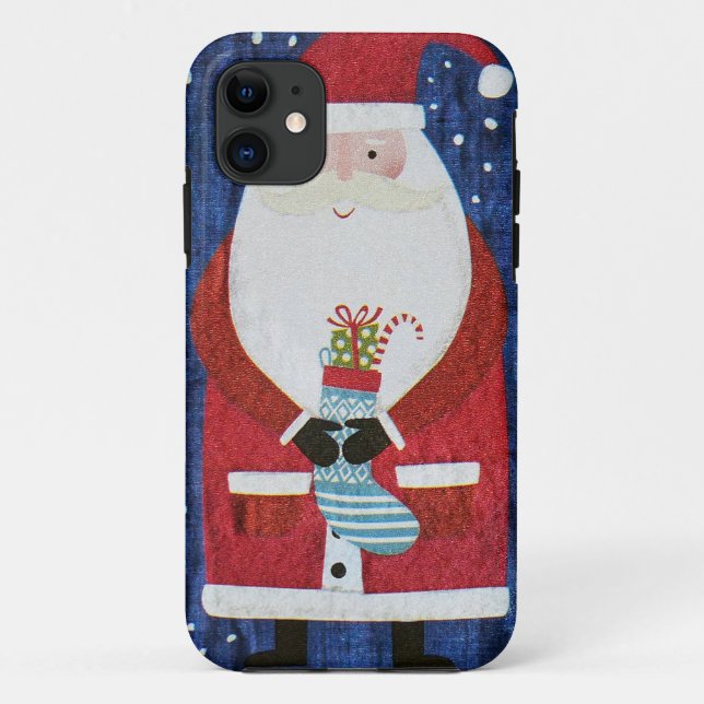 Funda De Case-Mate Para iPhone Papá Noel (Reverso)