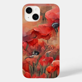 Funda Para iPhone 14 De Case-Mate Papas rojas pácidas y texto personalizado