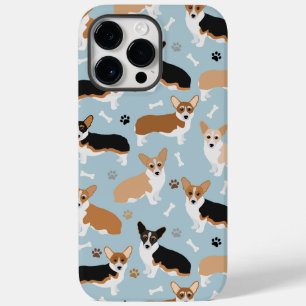 Funda Para iPhone 14 Pro Max De Case-Mate Papas y huesos de perro de Corgi
