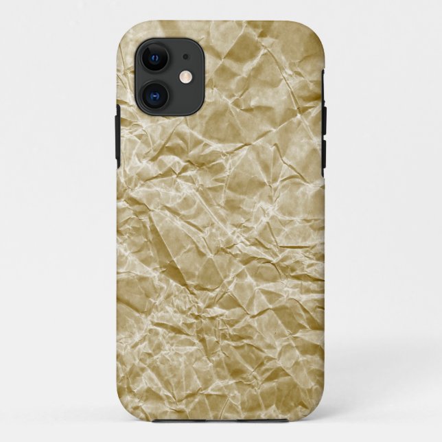 Funda De Case-Mate Para iPhone Papel arrugado (Reverso)