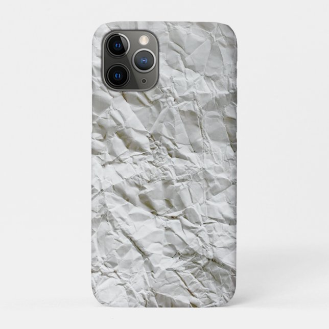 Funda De Case-Mate Para iPhone Papel arrugado divertido (Reverso)