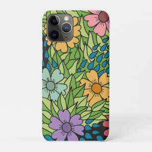 Funda Para iPhone 11 Pro Papel de escritorio floral encantador